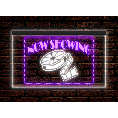 DC140029 Now Showing On The Air Live Home Decor Display illuminated Night Light Neon Sign Dual Color