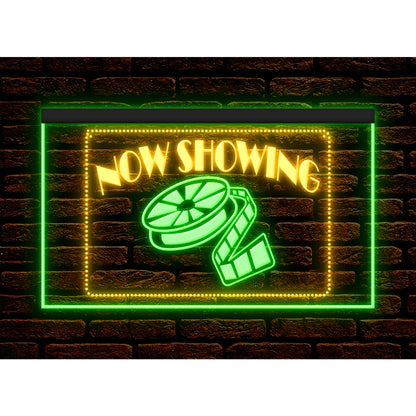 DC140029 Now Showing On The Air Live Home Decor Display illuminated Night Light Neon Sign Dual Color