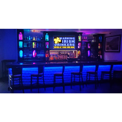 DC170209 Irish Pub Bar Beer Home Decor Open Display illuminated Night Light Neon Sign Dual Color