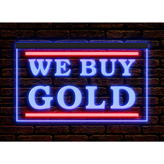 Golden Color Up Sign Dual Color Neon Light Sign - Gold – EaseSign